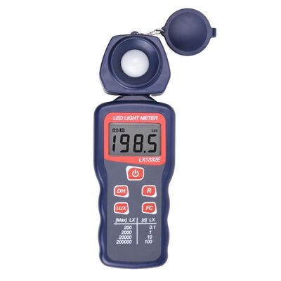 buy LX1332E Digital LED Lux Meter with 0.1lux Resolution 200,000lux Range online manufacture