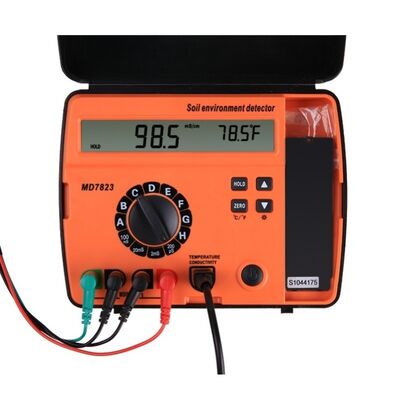 buy MD7823 3 in 1 Soil Environment Detector with Large Screen LCD Display and Automatic Temperature Compensation online manufacture