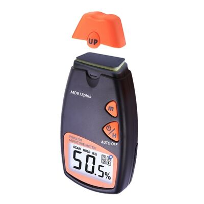 buy MD913Plus Pinless Moisture Meter with Large-screen LCD Display, Automatic Zero Calibration, and 15mm Sensing Depth online manufacture