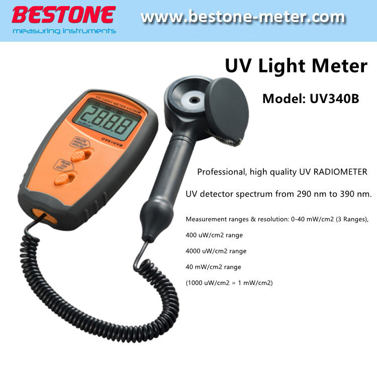 Uv280 Instrument Icon UV Light Meter with UVA/UVB Measurement & 3 Ranges