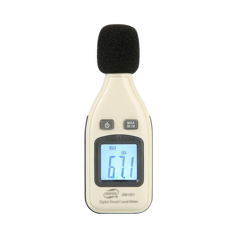 Digital Sound Level Meter with LCD Screen & 0.1dB Resolution