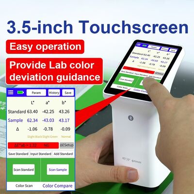 Touch Screen Colorimeter for Printing Industry - 4mm Aperture